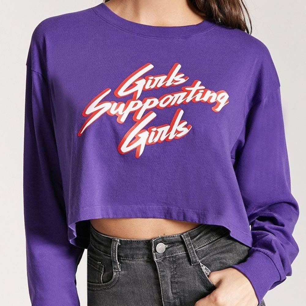 Girls Supporting Girls Longsleeve Tee